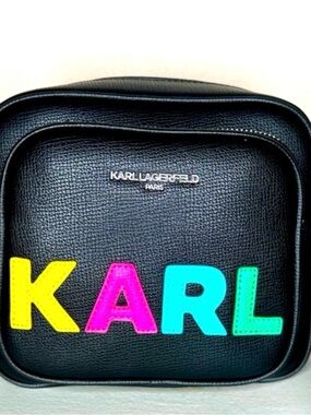 Karl Lagerfeld camera crossbody new